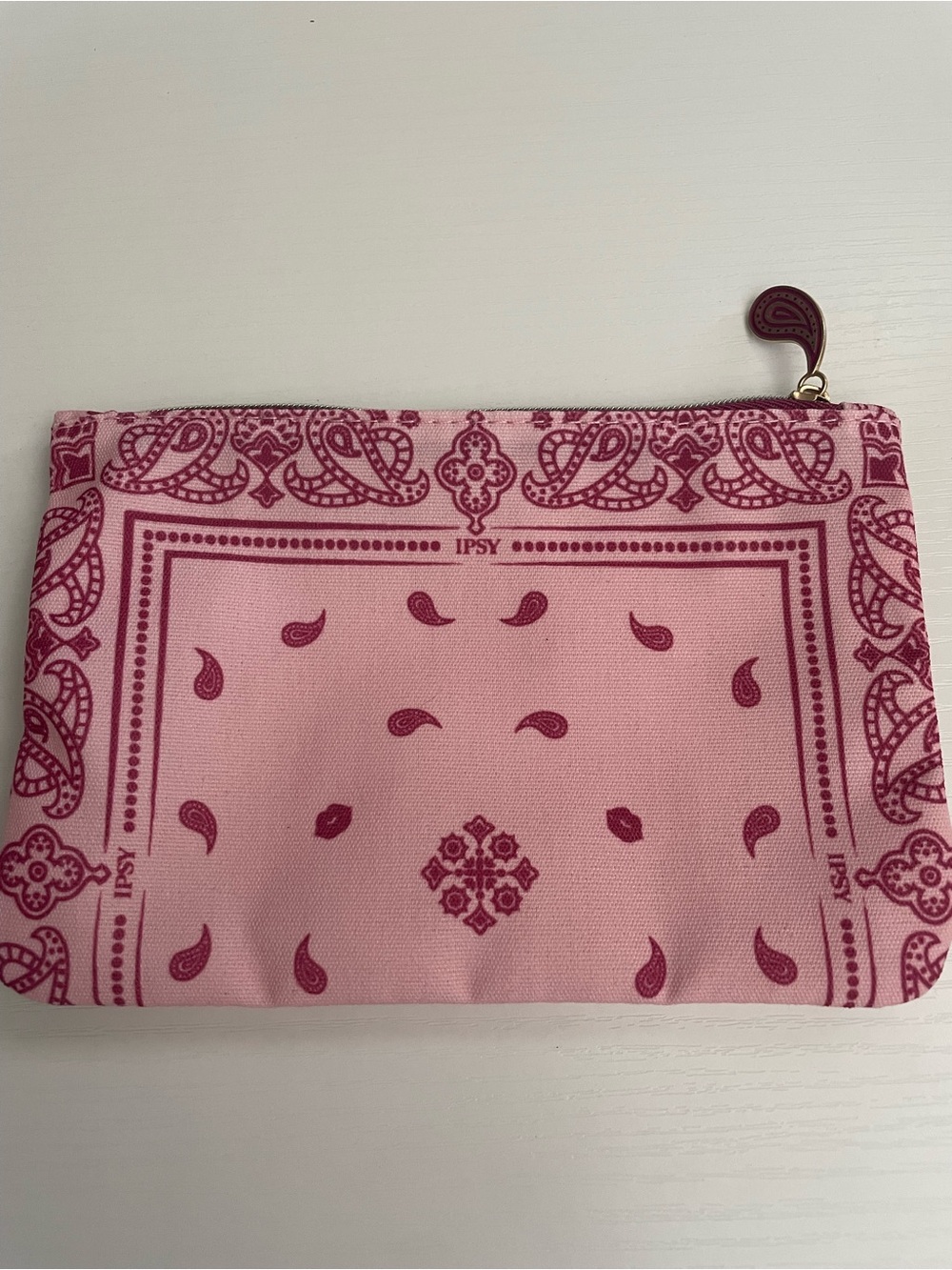 Ipsy pink makeup bag